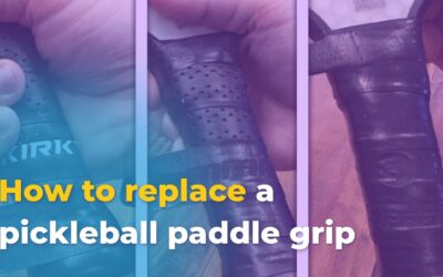 How to replace pickleball paddle grip