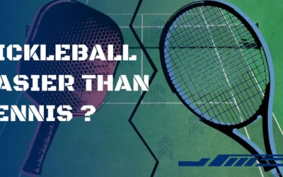 is pickleball easier than tennis