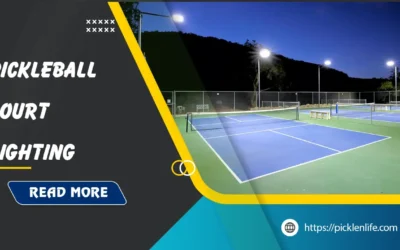 Pickleball court lighting