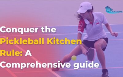 pickleball kitchen rule