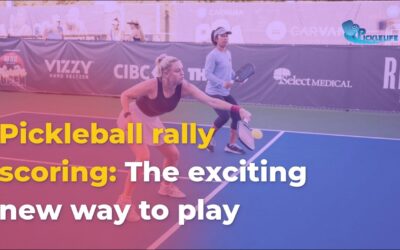 Pickleball Rally Scoring