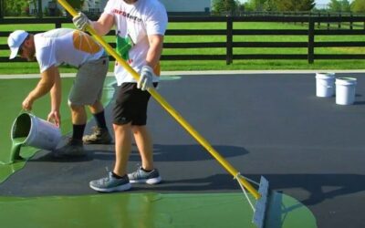 What Are Pickleball Courts Made Of