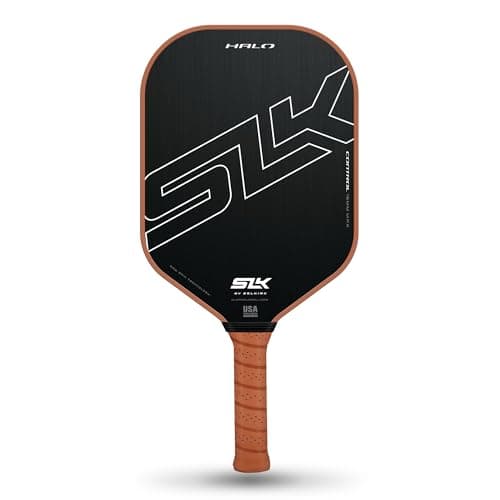 Selkirk Sport SLK Halo Raw Carbon Fiber Pickleball Paddle | Designed in The USA | Choose from The T700 Raw Carbon Fiber Power, The 18k Ultraweave Control, or The Kevlar Linkweave Thermoformed Pro