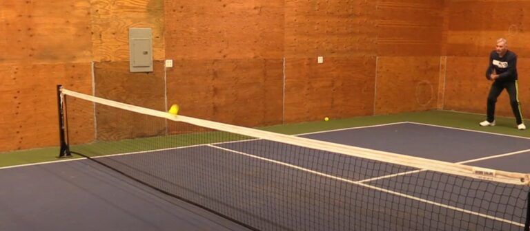 How to handle a serve that hits the net